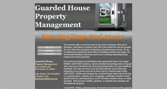 Desktop Screenshot of guardedhouse.com